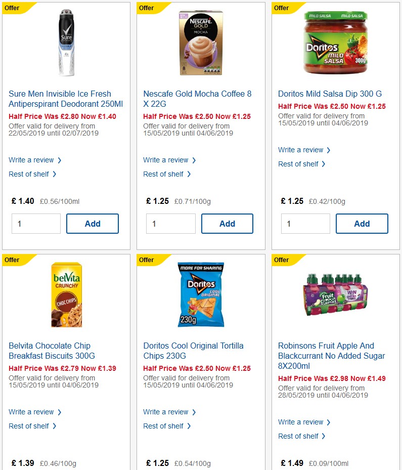 TESCO Offers from 1 January