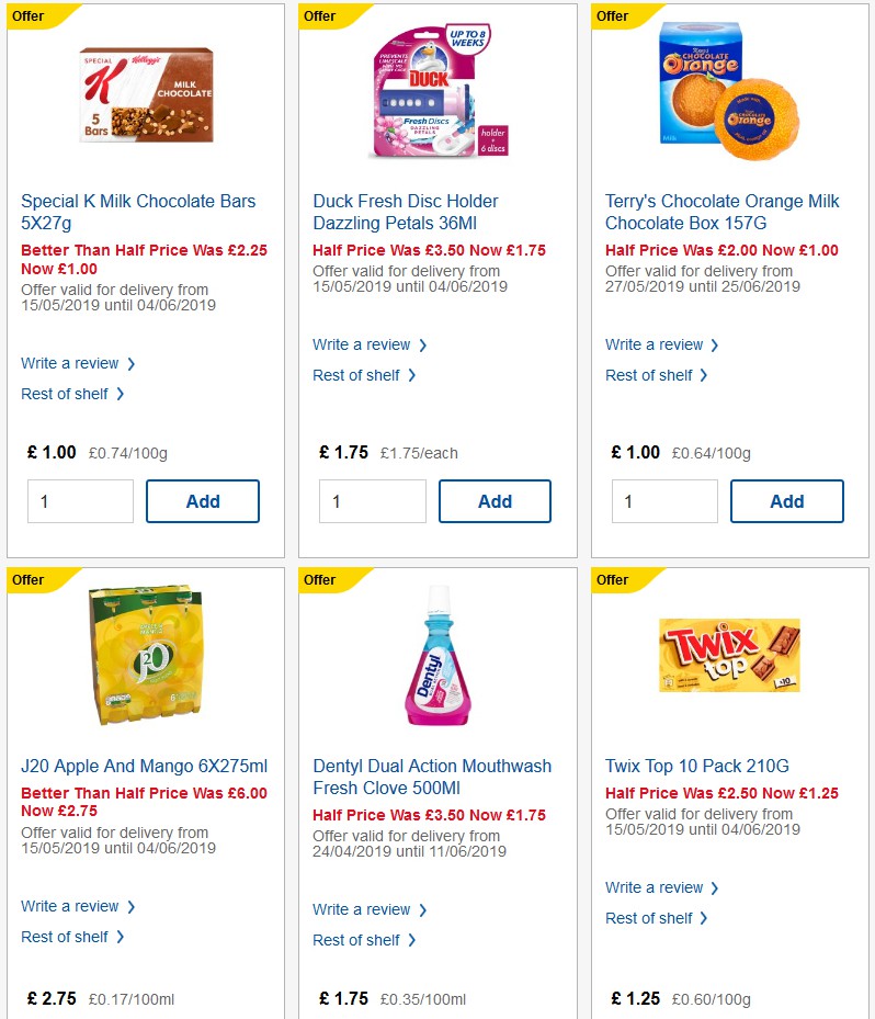 TESCO Offers from 1 January