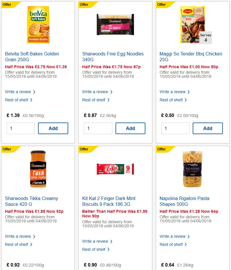 TESCO Offers from 1 January