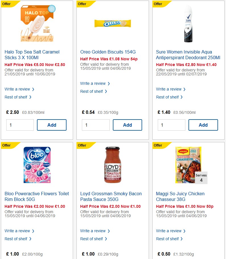 TESCO Offers from 1 January
