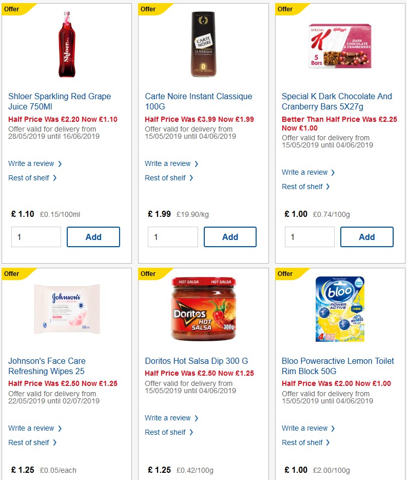 TESCO Offers from 1 January