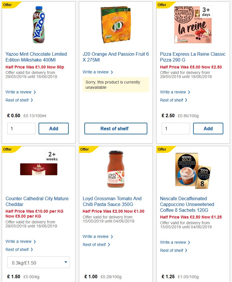 TESCO Offers from 5 June