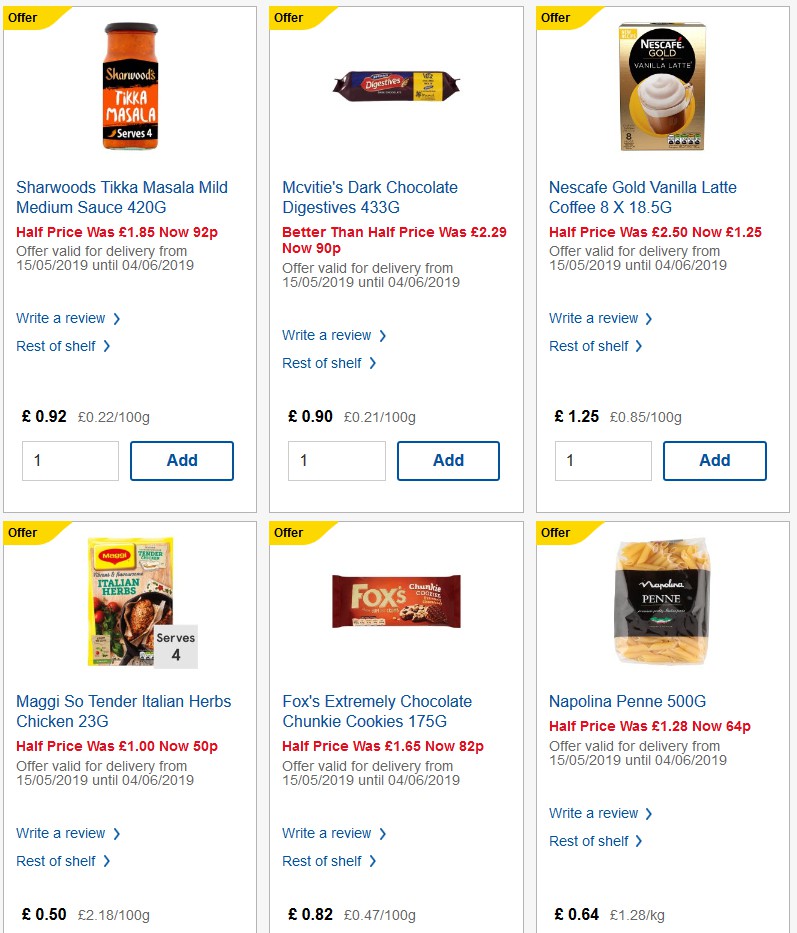 TESCO Offers from 5 June