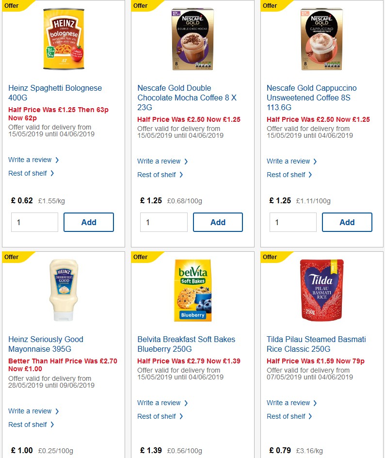 TESCO Offers from 5 June