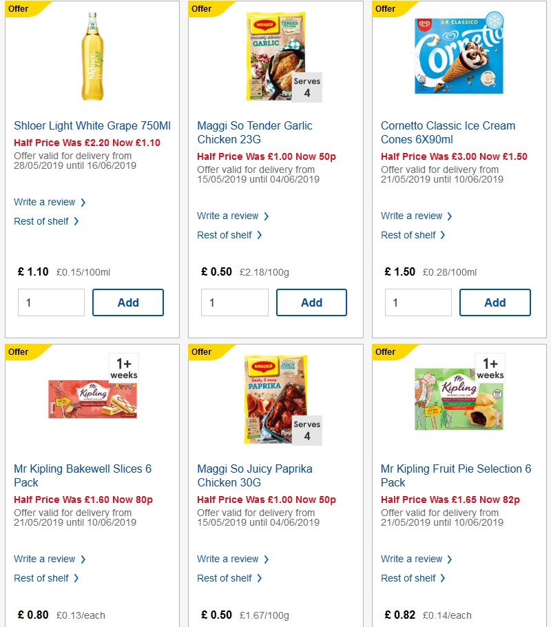 TESCO Offers from 5 June
