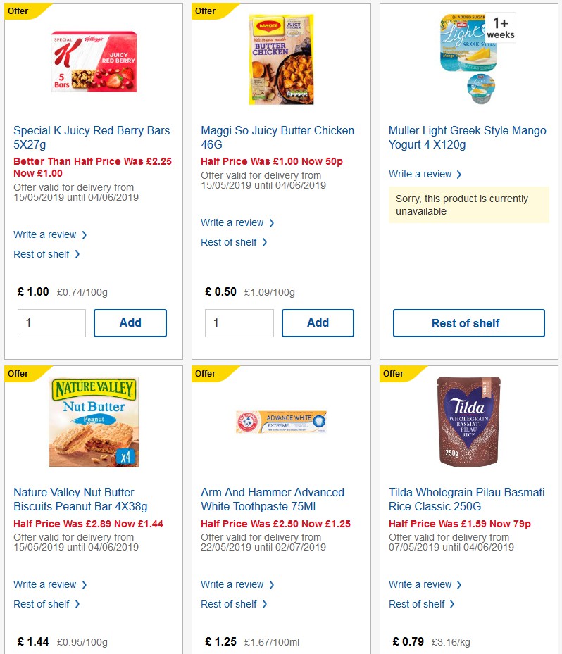 TESCO Offers from 5 June