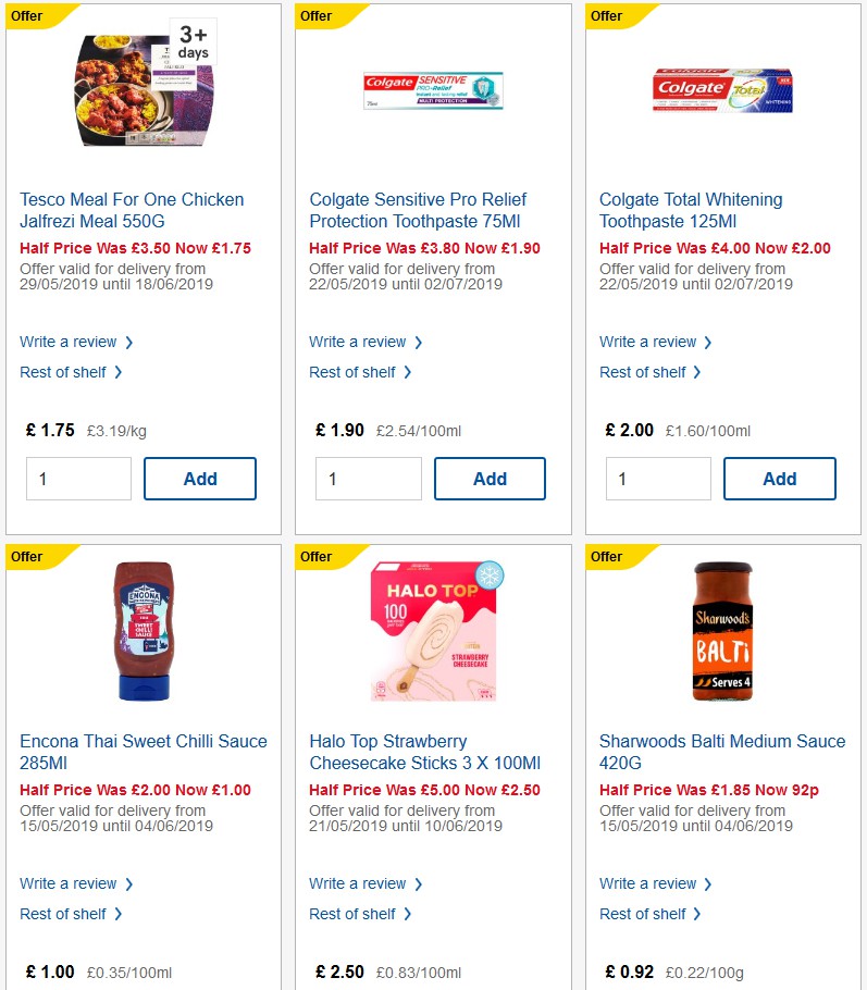 TESCO Offers from 5 June