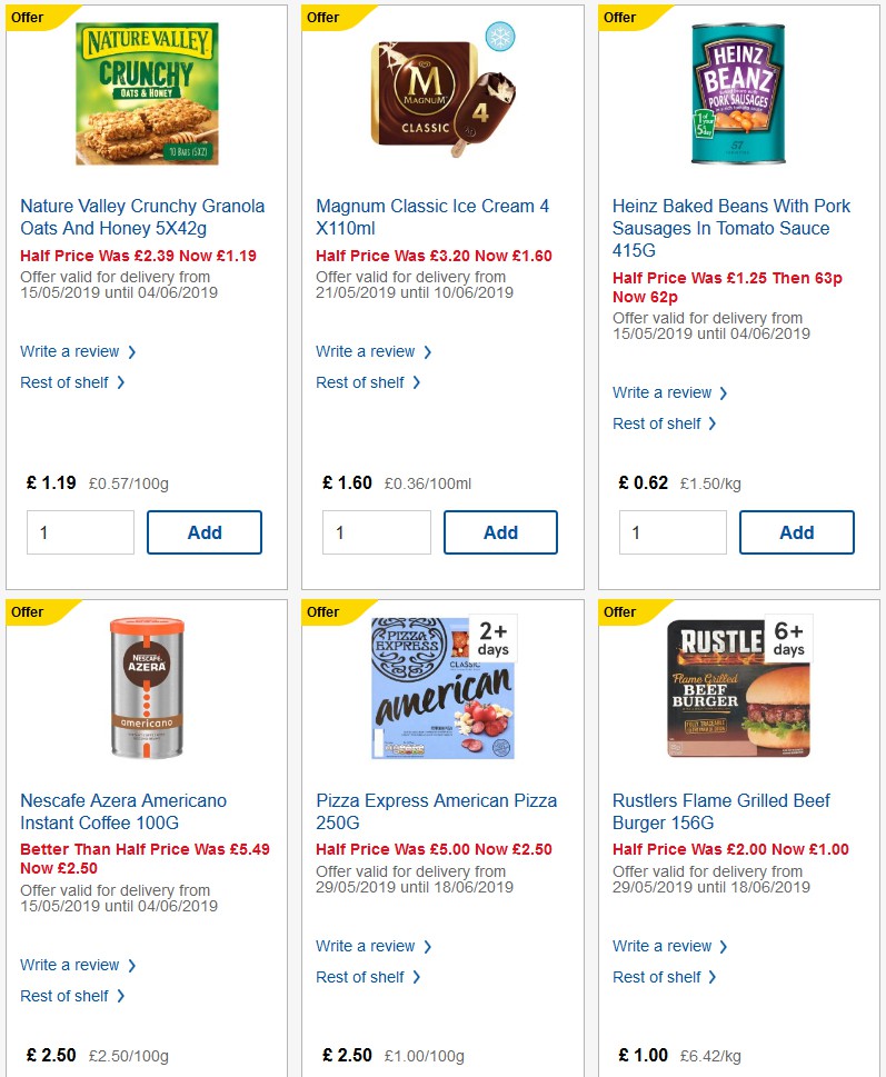 TESCO Offers from 5 June