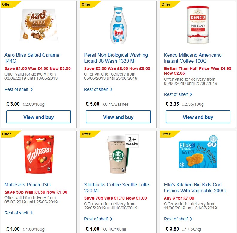 TESCO Offers from 12 June