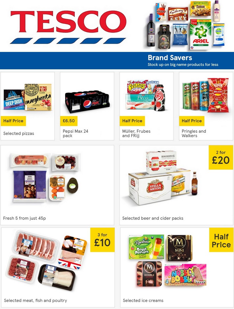 TESCO Offers from 26 June