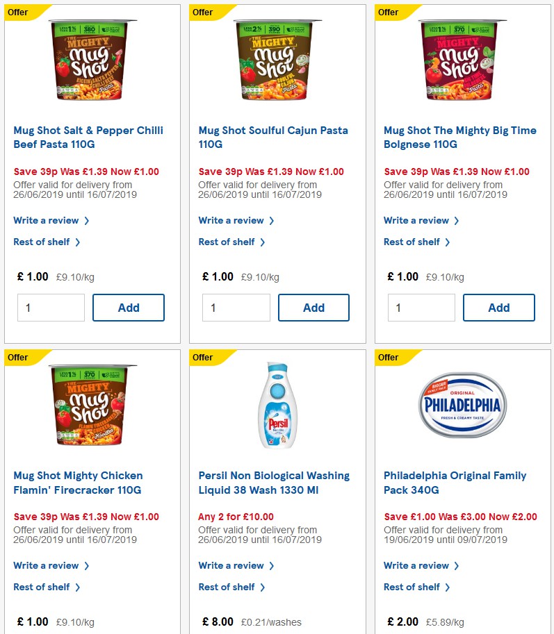 TESCO Offers from 3 July