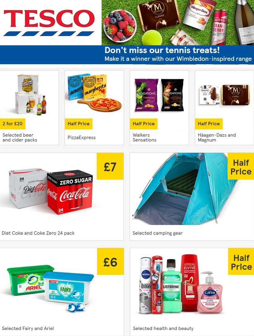 TESCO Offers from 10 July
