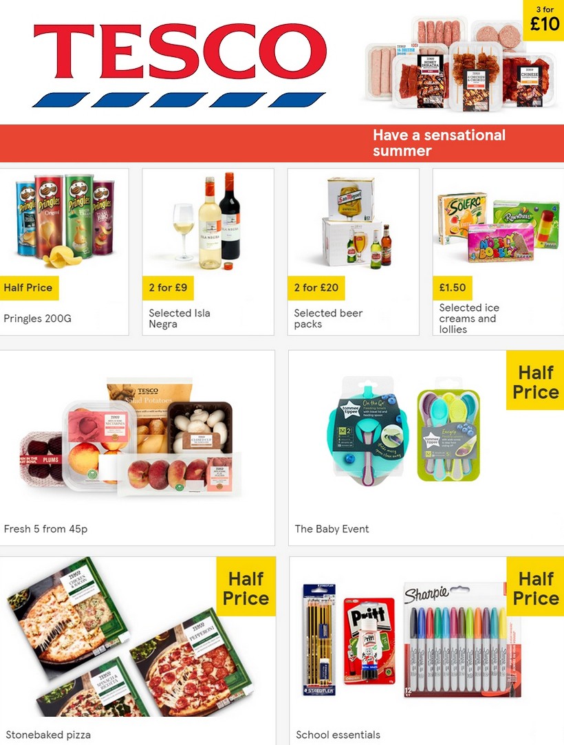 TESCO Offers from 31 July