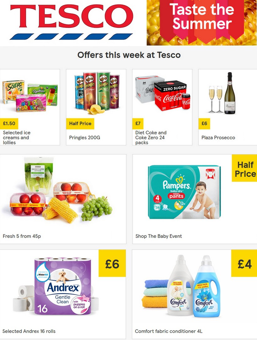 TESCO Offers from 7 August