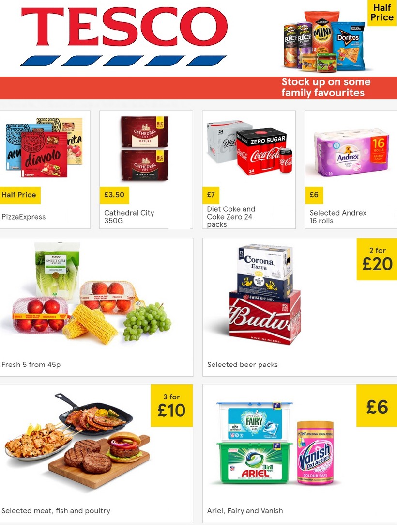 TESCO Offers from 14 August