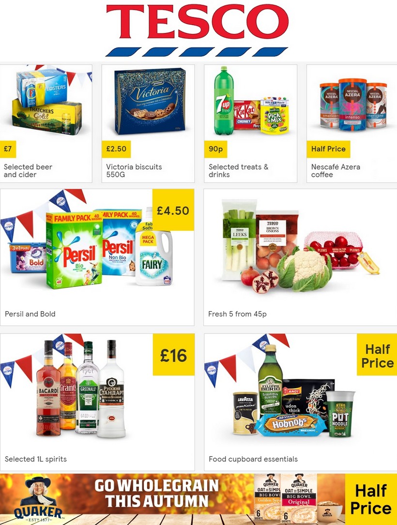 TESCO Offers from 2 October
