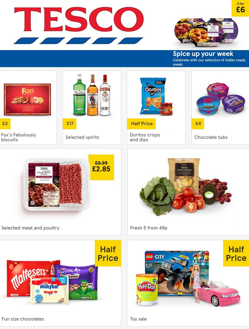 TESCO Offers from 16 October