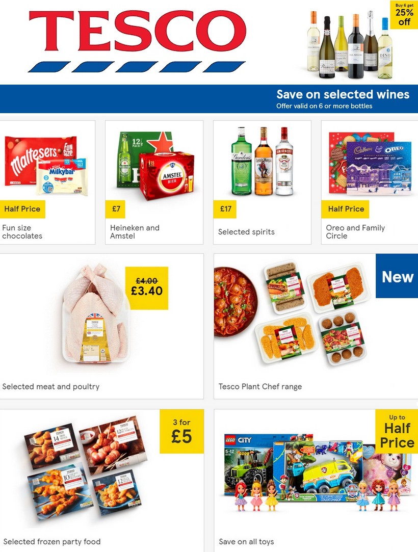 TESCO Offers from 23 October