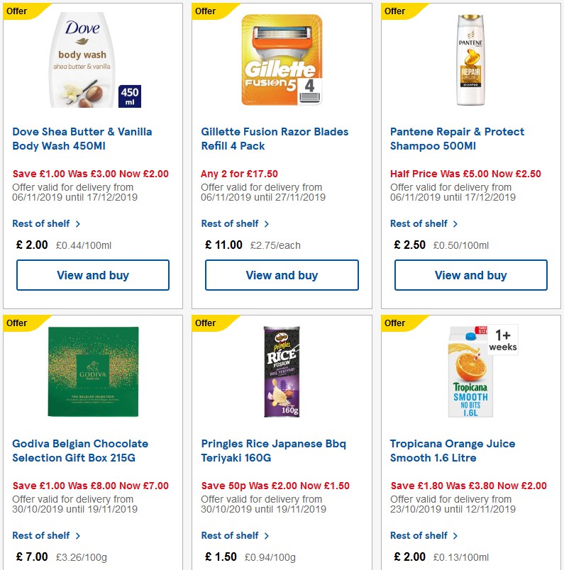 TESCO Offers from 13 November