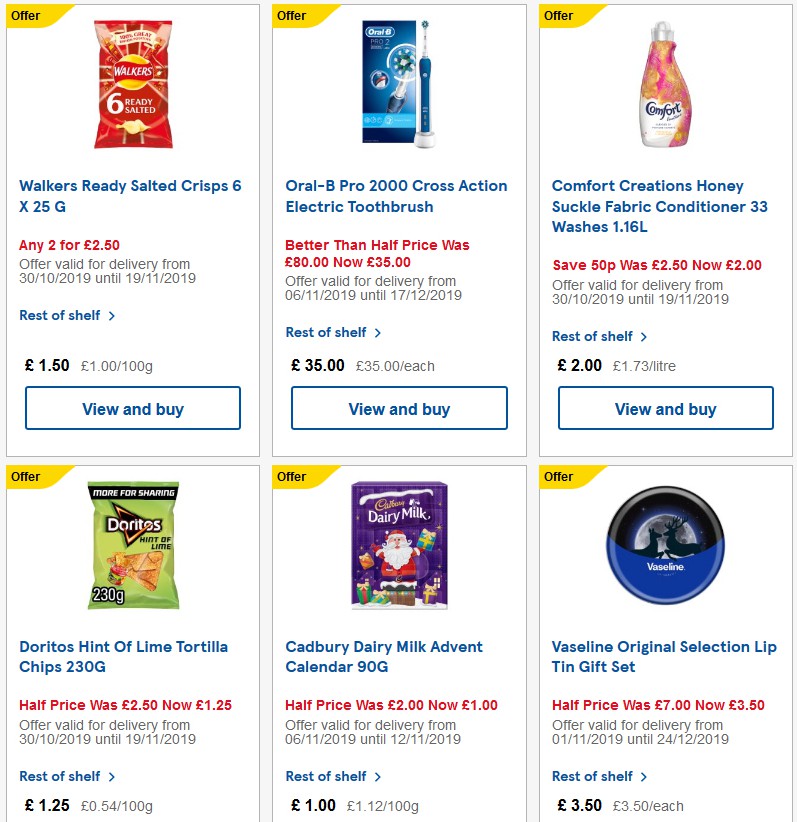 TESCO Offers from 13 November