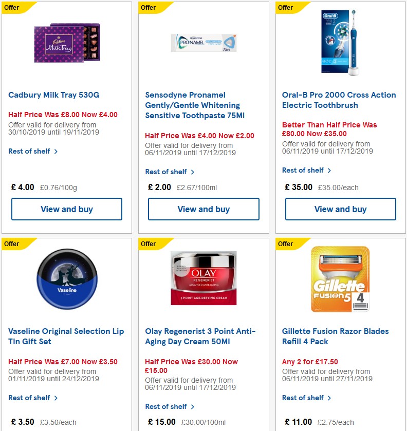 TESCO Offers from 20 November