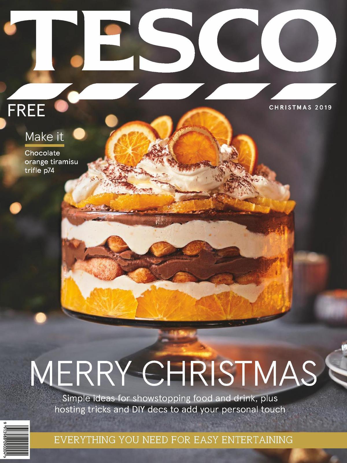 TESCO Magazine Christmas 2019 Offers from 4 December