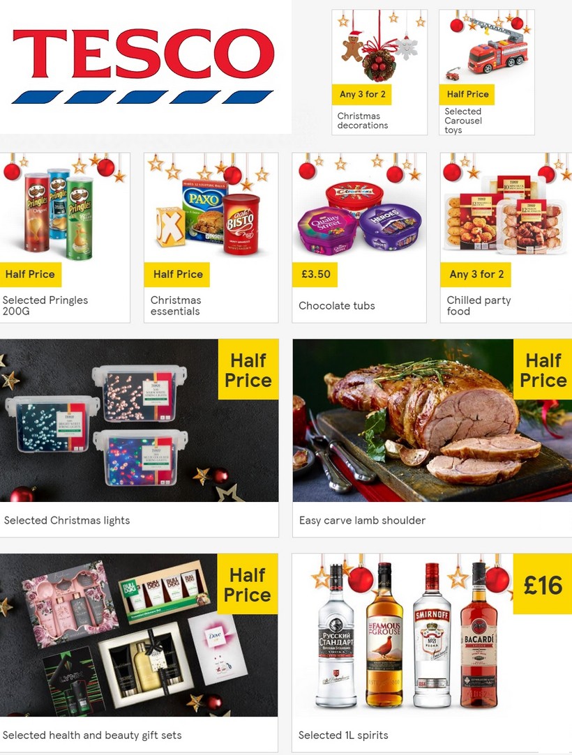 TESCO Offers from 4 December