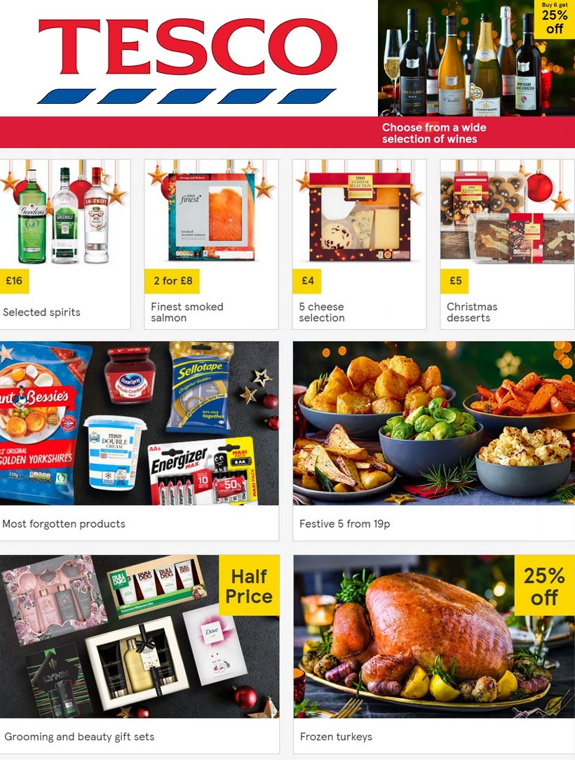 TESCO Offers from 18 December