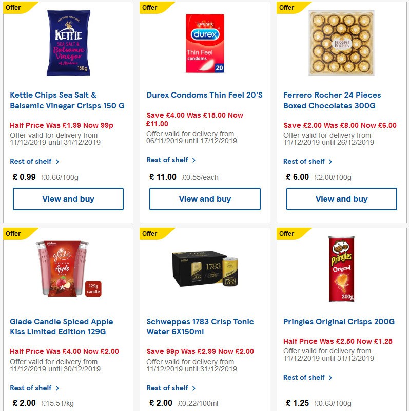 TESCO Offers from 18 December