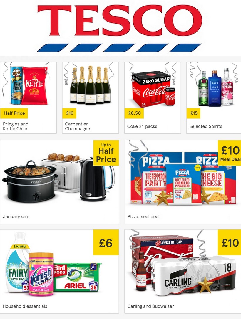 TESCO Offers from 27 December