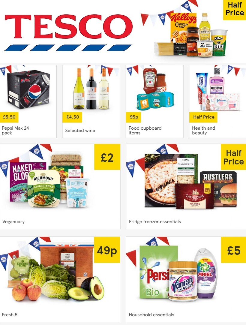TESCO Offers from 8 January
