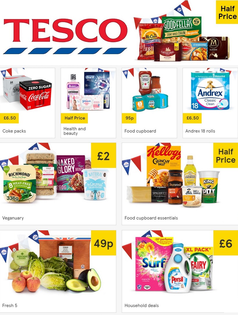 TESCO Offers from 15 January