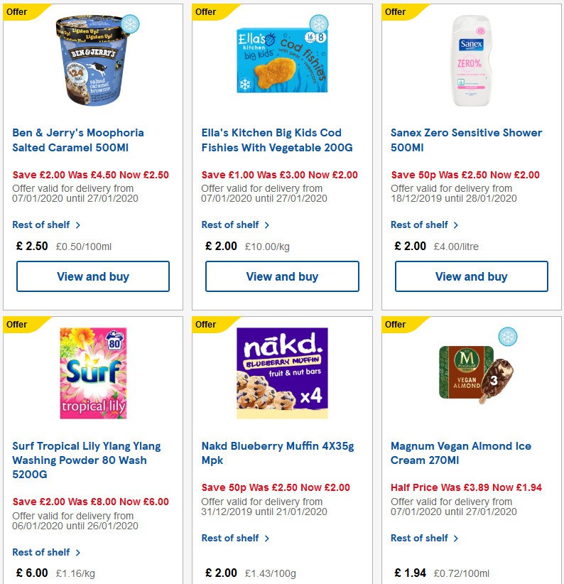 TESCO Offers from 15 January