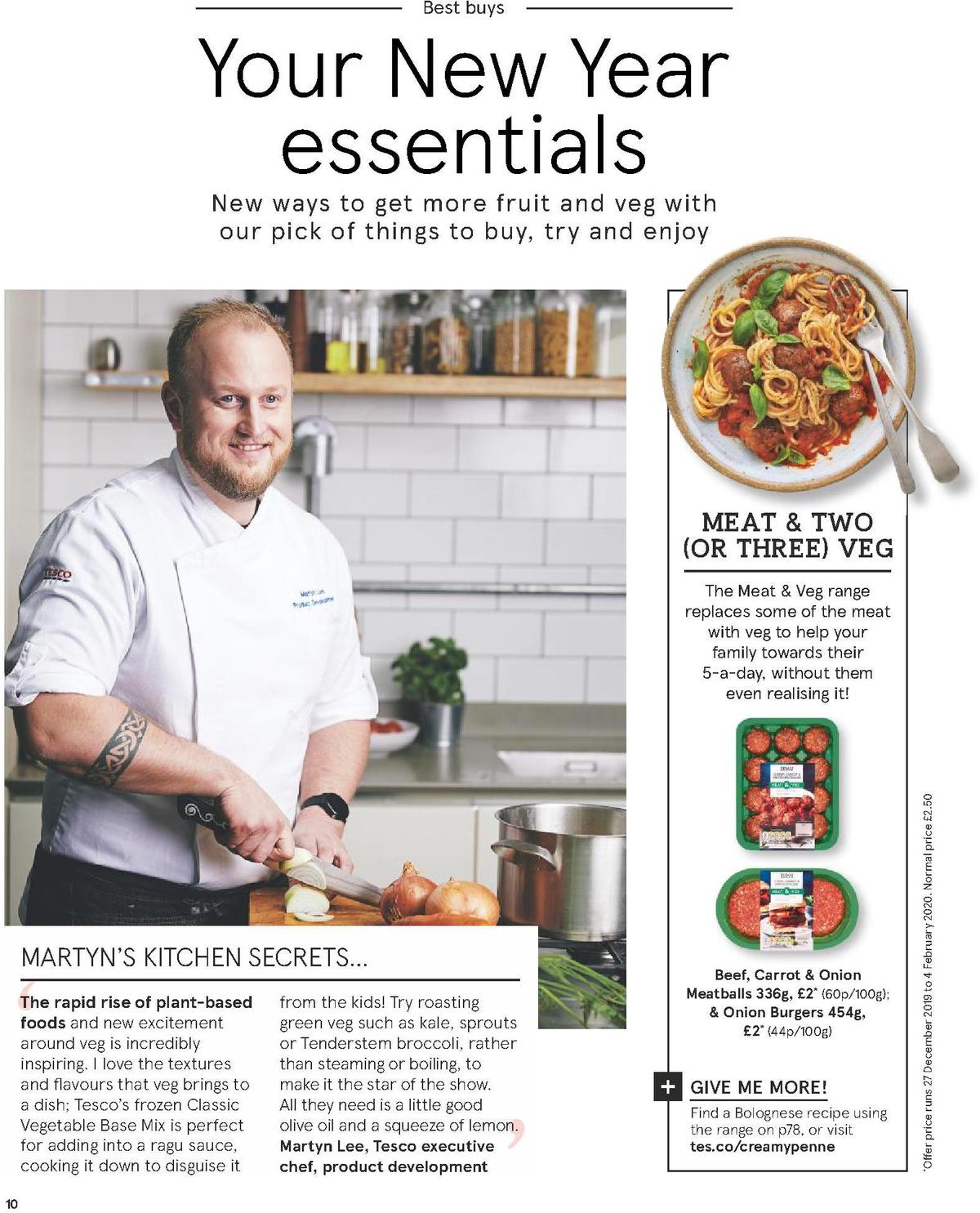 TESCO Magazine Offers from 10 January