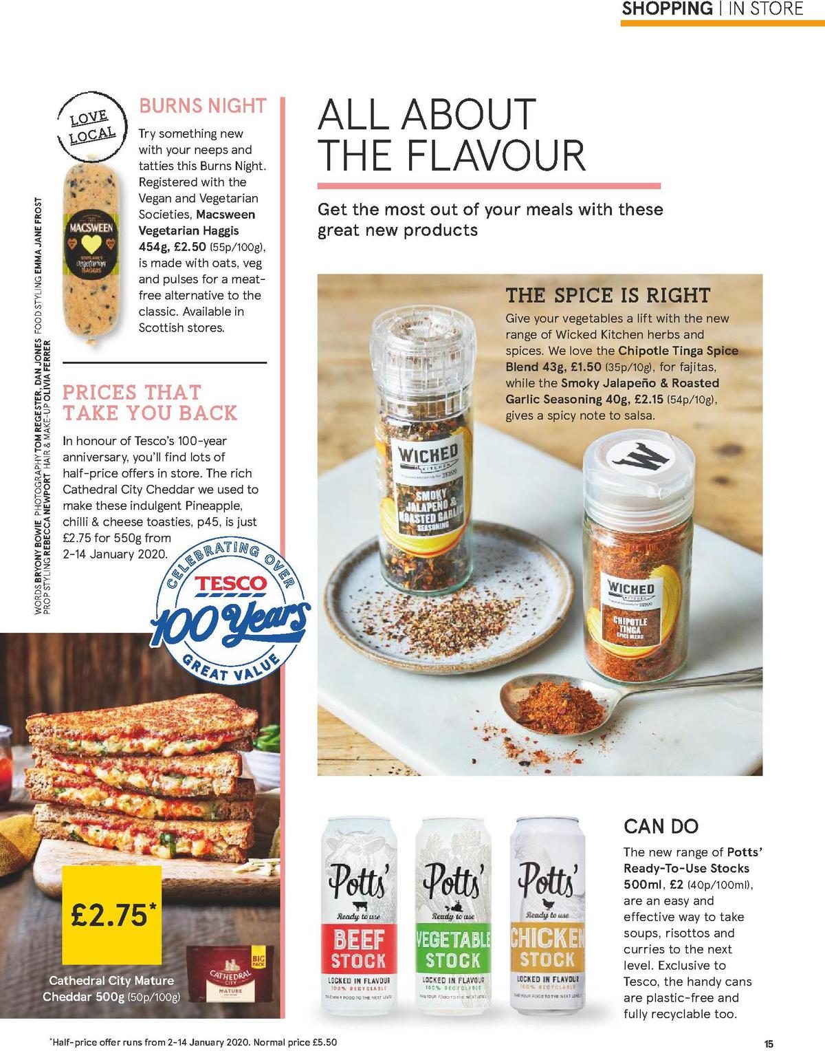 TESCO Magazine Offers from 10 January