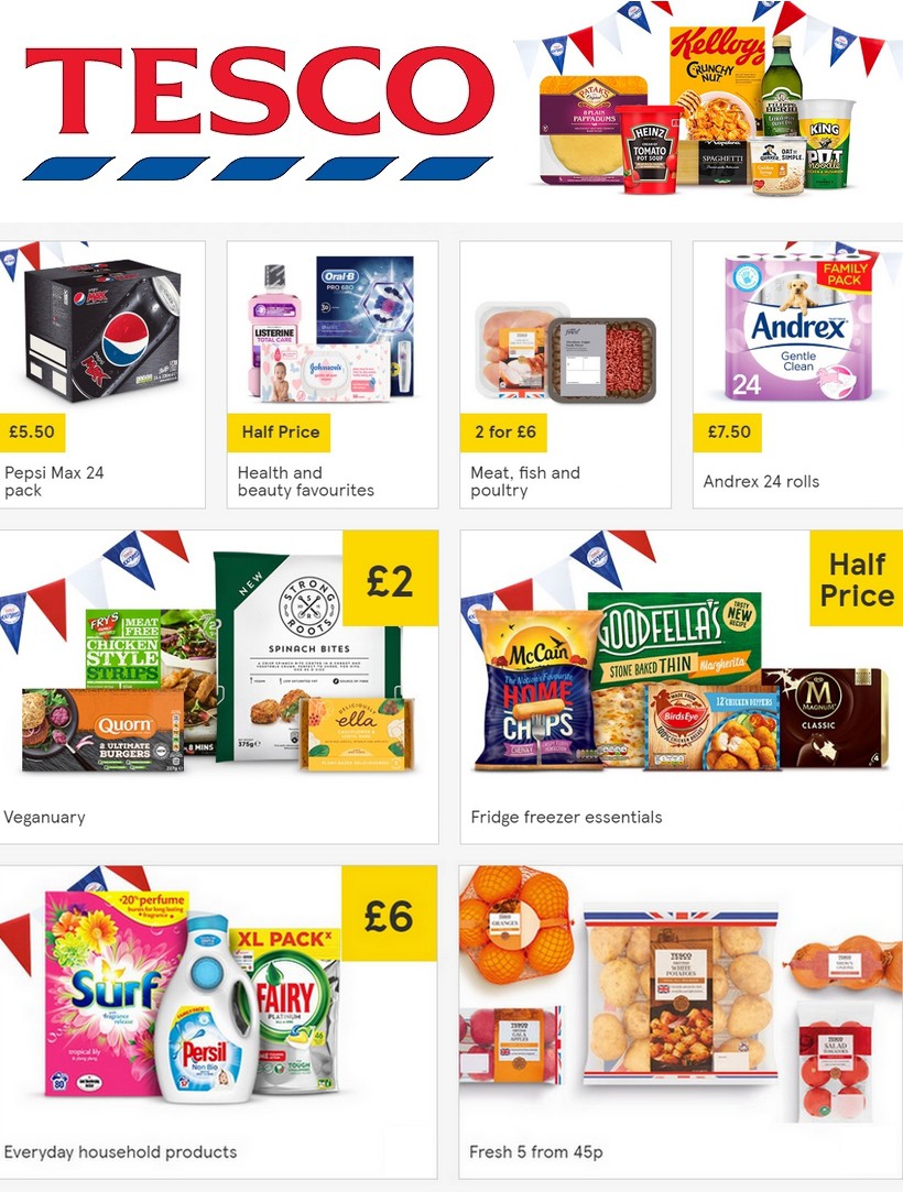 TESCO Offers from 22 January