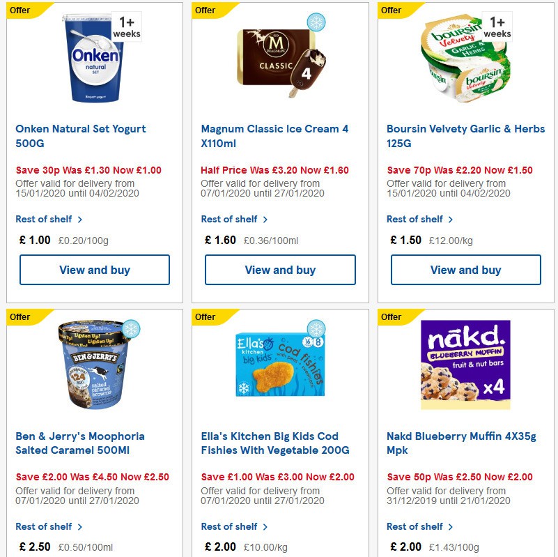 TESCO Offers from 22 January