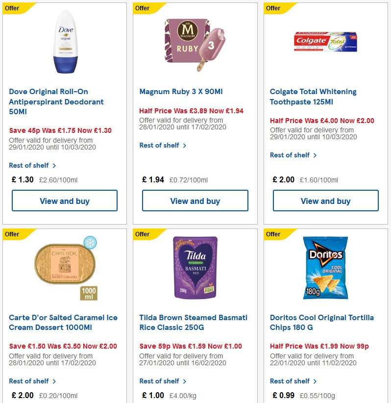 TESCO Offers from 5 February