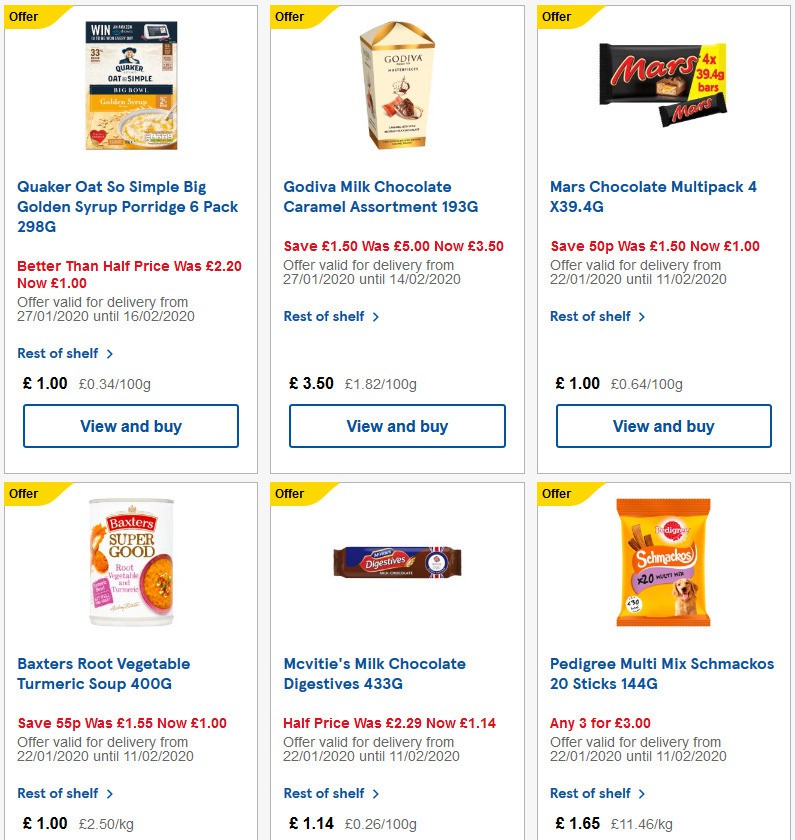 TESCO Offers from 5 February
