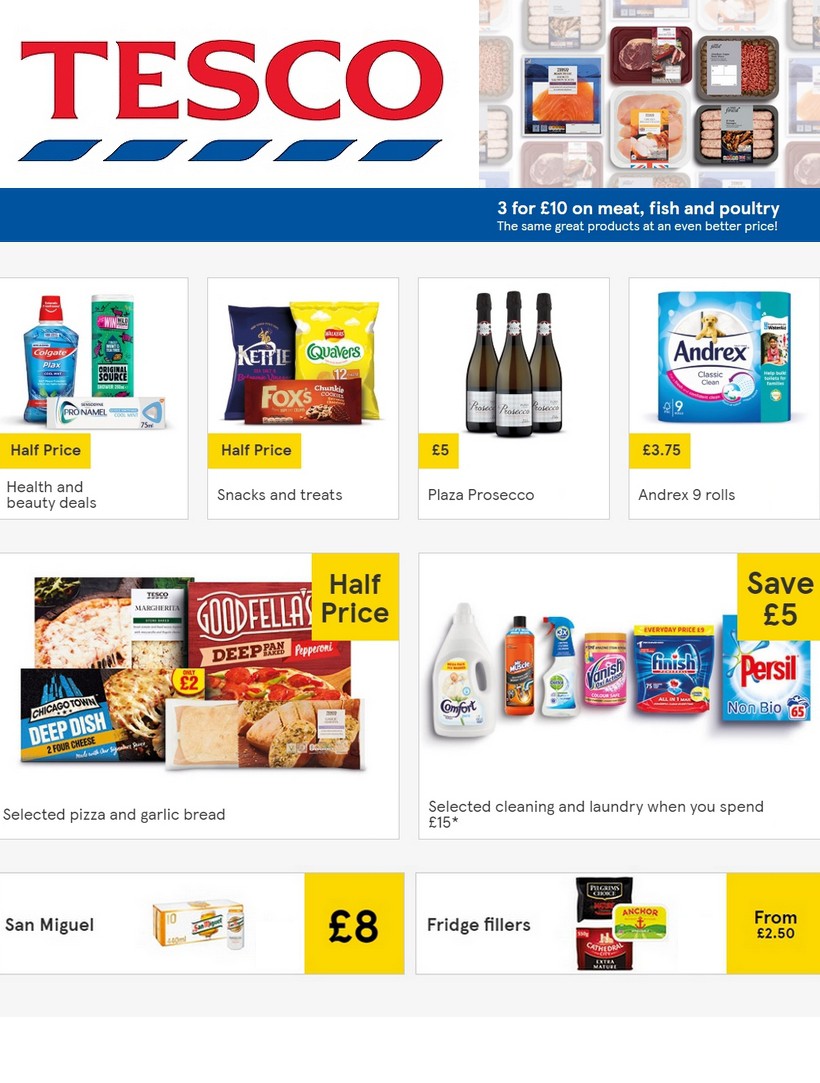 TESCO Offers from 12 February