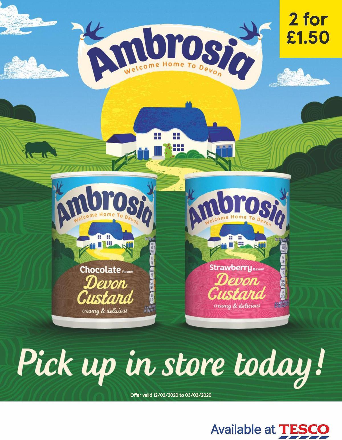 TESCO March Magazine Offers from 1 March