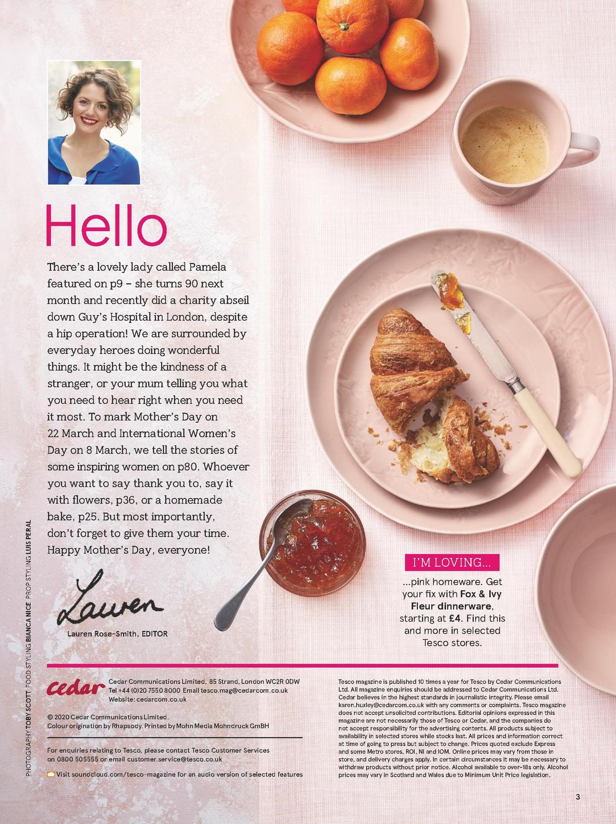 TESCO March Magazine Offers from 1 March