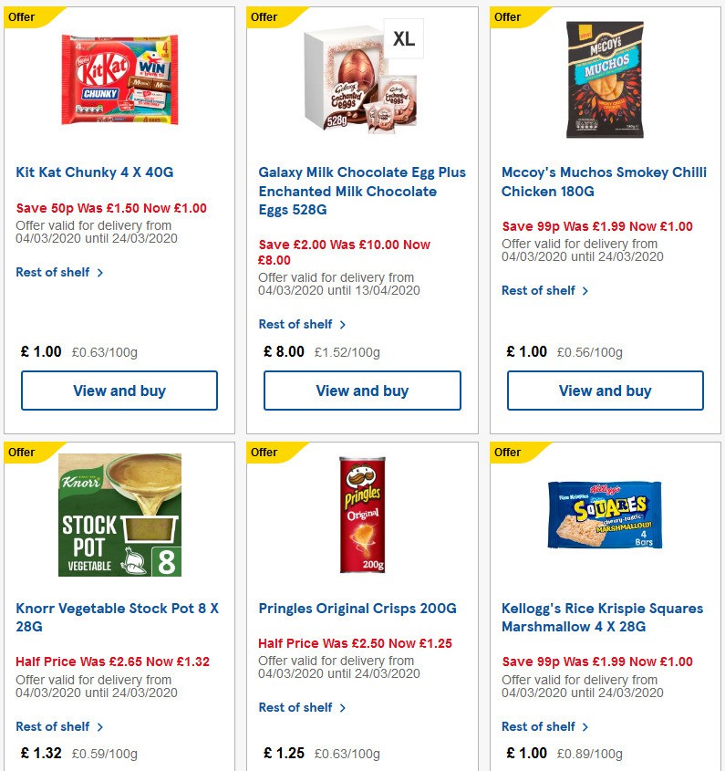 TESCO Offers from 11 March