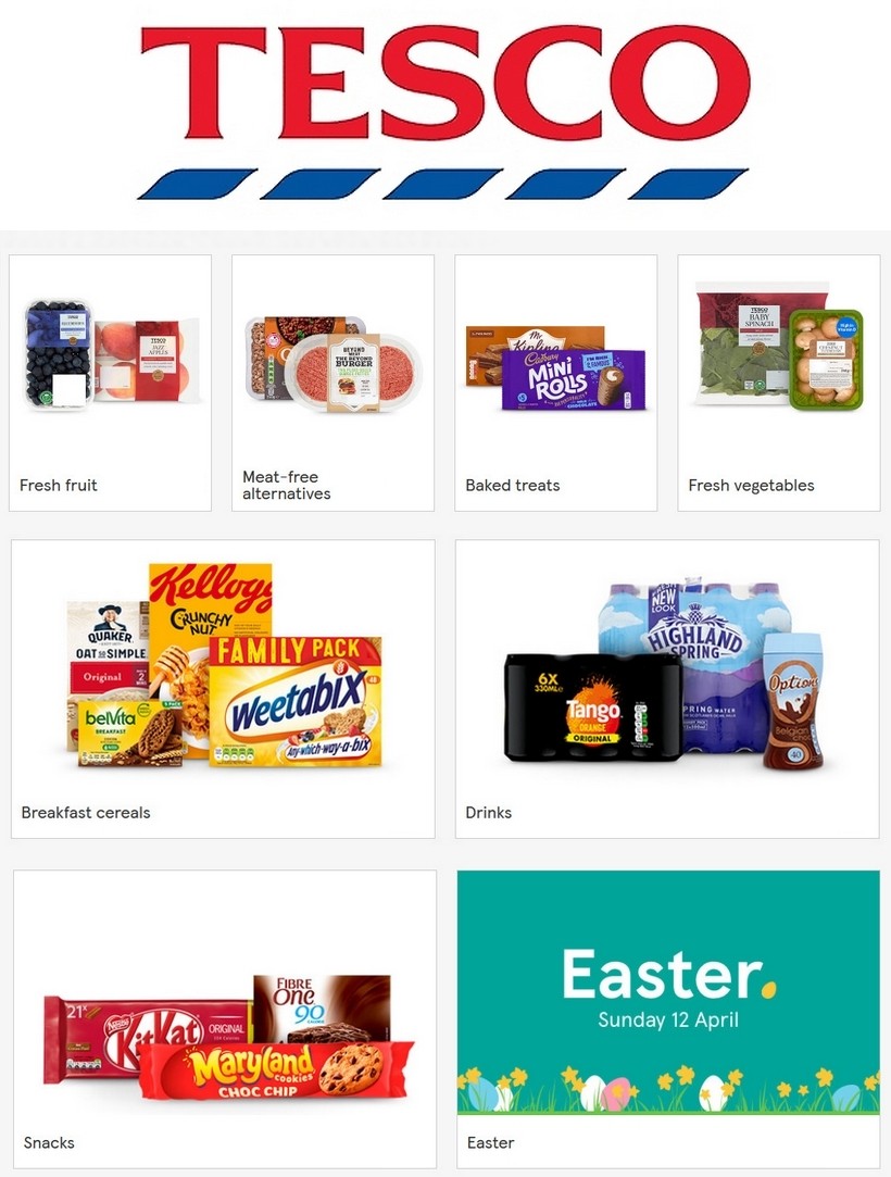 TESCO Offers from 24 March