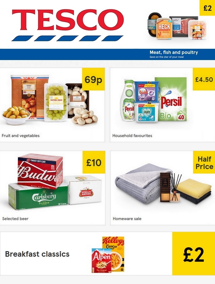 TESCO Offers from 6 May
