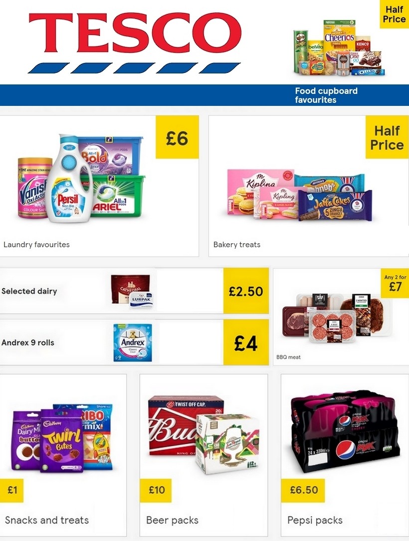 TESCO Offers from 3 June