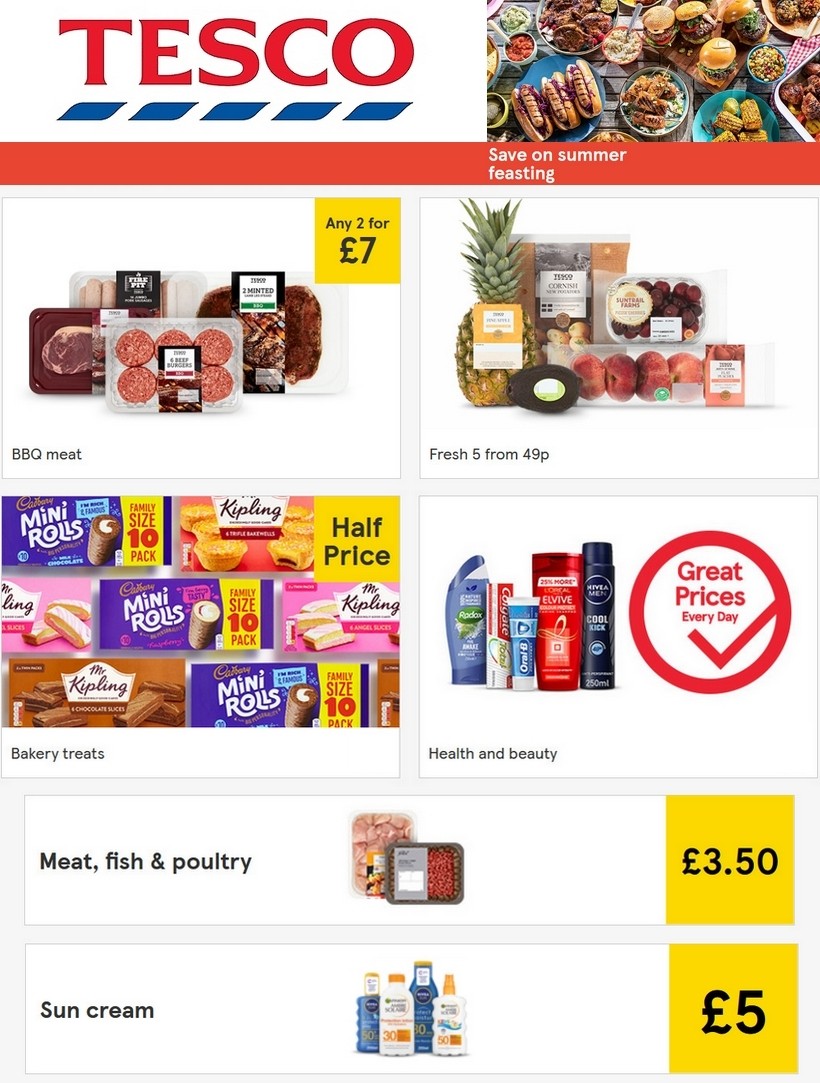 TESCO Offers from 24 June