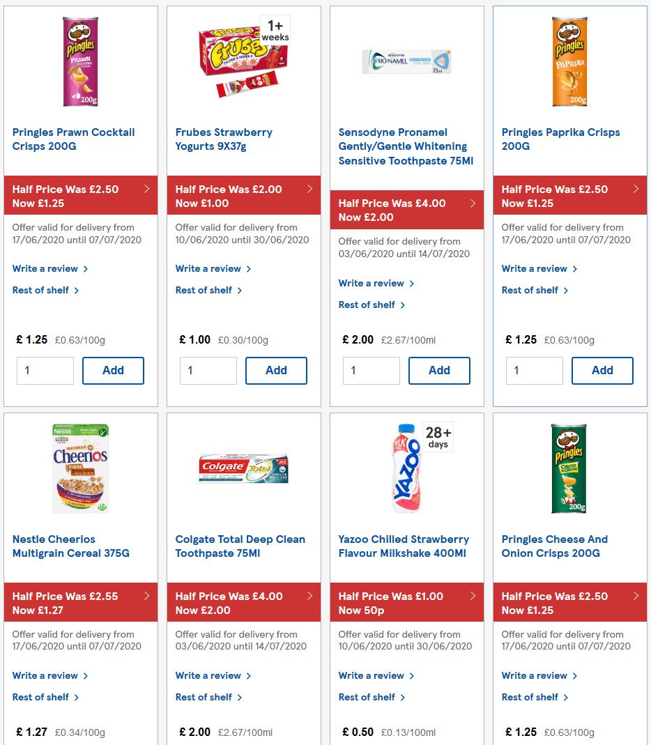 TESCO Offers from 24 June