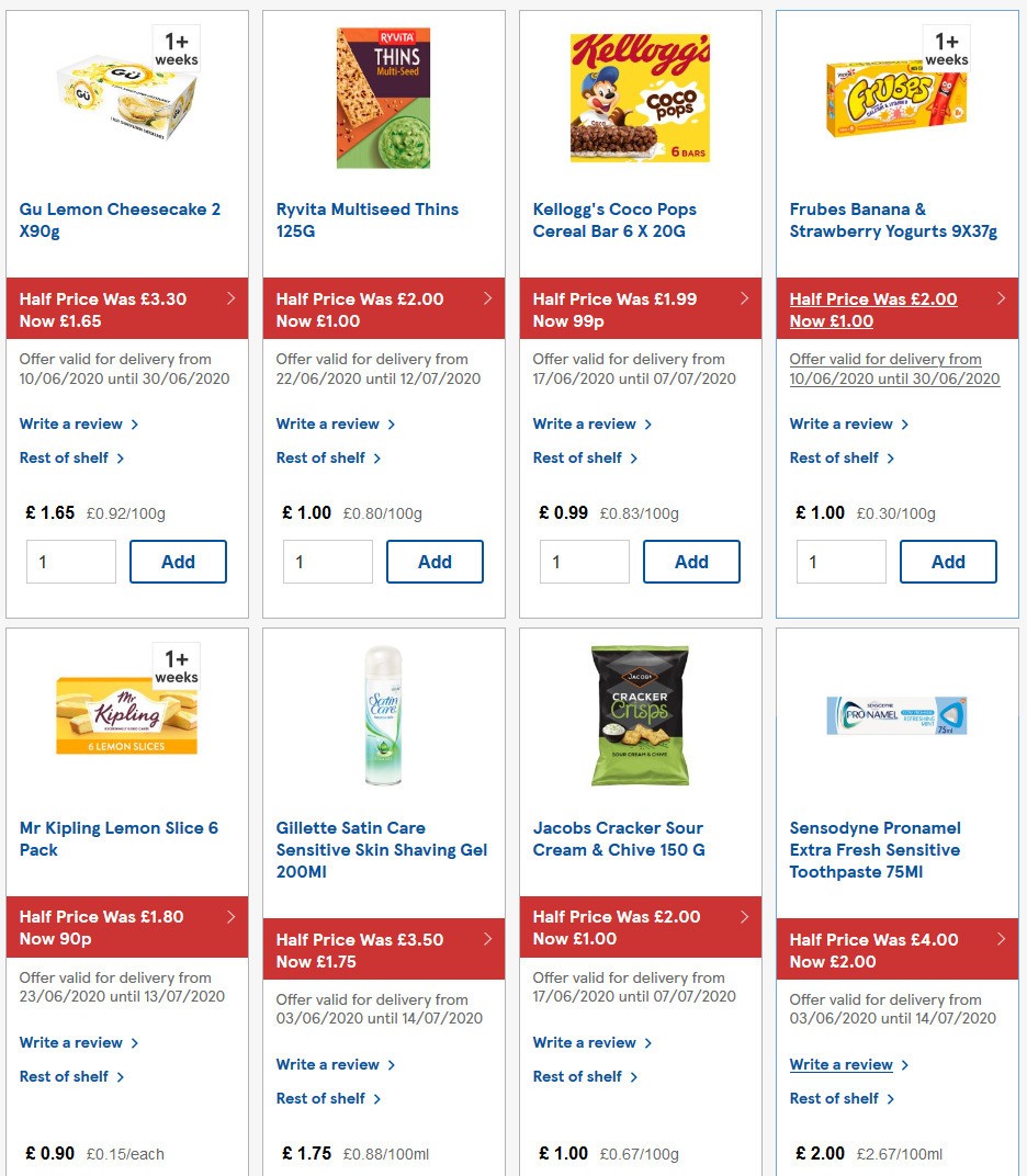 TESCO Offers from 24 June