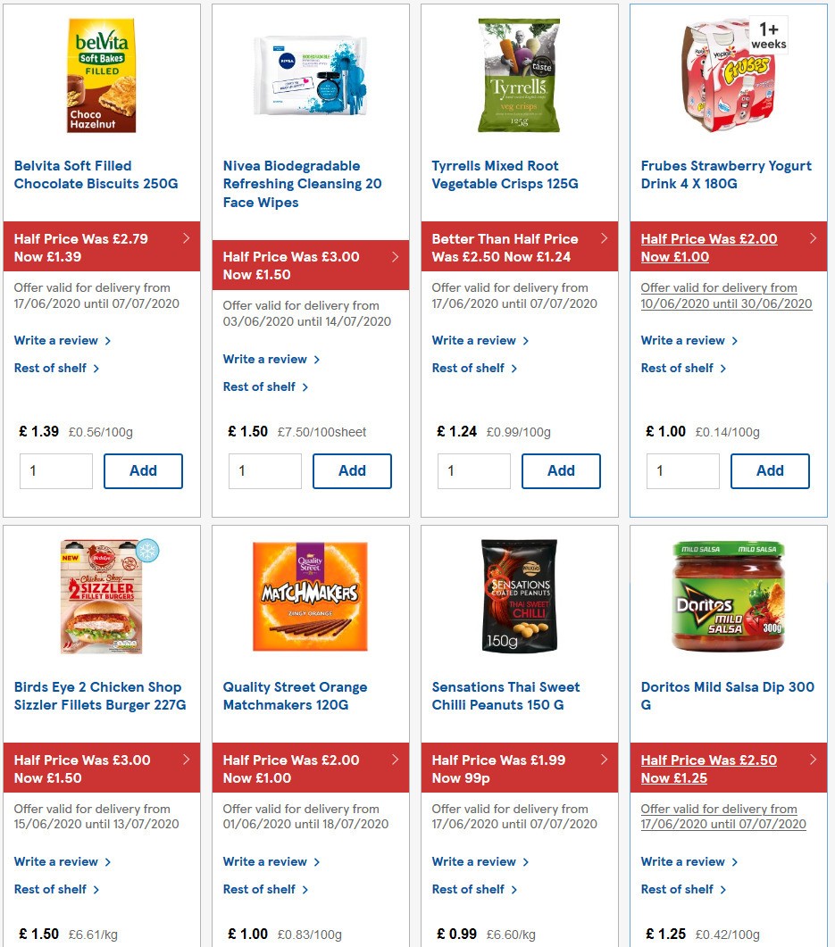 TESCO Offers from 24 June
